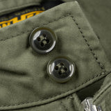 Iron Heart | IHJ-165-ODG | 6.2oz Serge Drizzler Jacket - Olive Drab Green