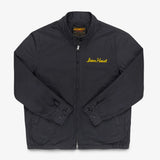 Iron Heart | IHJ-165-BLK | 6.2oz Serge Drizzler Jacket - Black