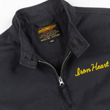 Iron Heart | IHJ-165-BLK | 6.2oz Serge Drizzler Jacket - Black