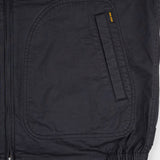 Iron Heart | IHJ-165-BLK | 6.2oz Serge Drizzler Jacket - Black