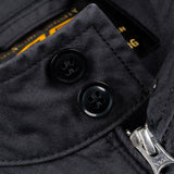 Iron Heart | IHJ-165-BLK | 6.2oz Serge Drizzler Jacket - Black