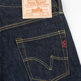Iron Heart | IH-634S | 21oz Selvedge Denim Straight Cut Jeans | Indigo