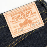 Iron Heart | IH-634S | 21oz Selvedge Denim Straight Cut Jeans | Indigo