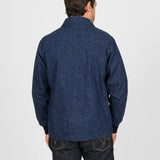 Iron Heart | IHJ-161-IND-NP | 10oz Neppy Selvedge Denim Coach Jacket - Indigo - No Patch