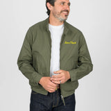 Iron Heart | IHJ-165-ODG | 6.2oz Serge Drizzler Jacket - Olive Drab Green