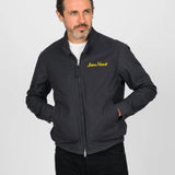 Iron Heart | IHJ-165-BLK | 6.2oz Serge Drizzler Jacket - Black