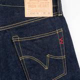 Iron Heart | IH-634S-18 | 18oz Vintage Selvedge Denim Straight Cut Jeans | Indigo
