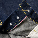 Iron Heart | IH-634S-18 | 18oz Vintage Selvedge Denim Straight Cut Jeans | Indigo