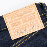 Iron Heart | IH-634S-18 | 18oz Vintage Selvedge Denim Straight Cut Jeans | Indigo