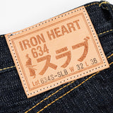 Iron Heart | IH-634S-SLB | 16oz Slubby Selvedge Denim Straight Cut Jeans | Indigo