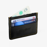 Iron Heart | IHG-089-BLK | Shell Cordovan Card Holder | Black