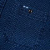 Iron Heart | IHSH-96-IND | 5.5oz Cotton Waffle Work Shirt | Indigo