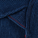 Iron Heart | IHSH-96-IND | 5.5oz Cotton Waffle Work Shirt | Indigo