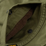 Iron Heart | IHM-53-ODG | 12oz Whipcord Lightweight N1 Deck Jacket | Olive Drab Green