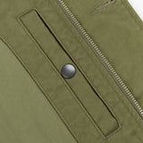 Iron Heart | IHM-53-ODG | 12oz Whipcord Lightweight N1 Deck Jacket | Olive Drab Green
