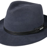 Stetson | 2198207 23 | Fedora Furfelt | Navy