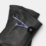 Crud | Mitsuhiko Gloves 2.0  | Wool-Lined Goatskin Leather Gloves | Black