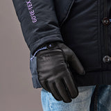 Crud | Mitsuhiko Gloves 2.0  | Wool-Lined Goatskin Leather Gloves | Black