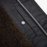 Iron Heart | IHM-37-BLK | Oiled Whipcord N1 Deck Jacket | Black