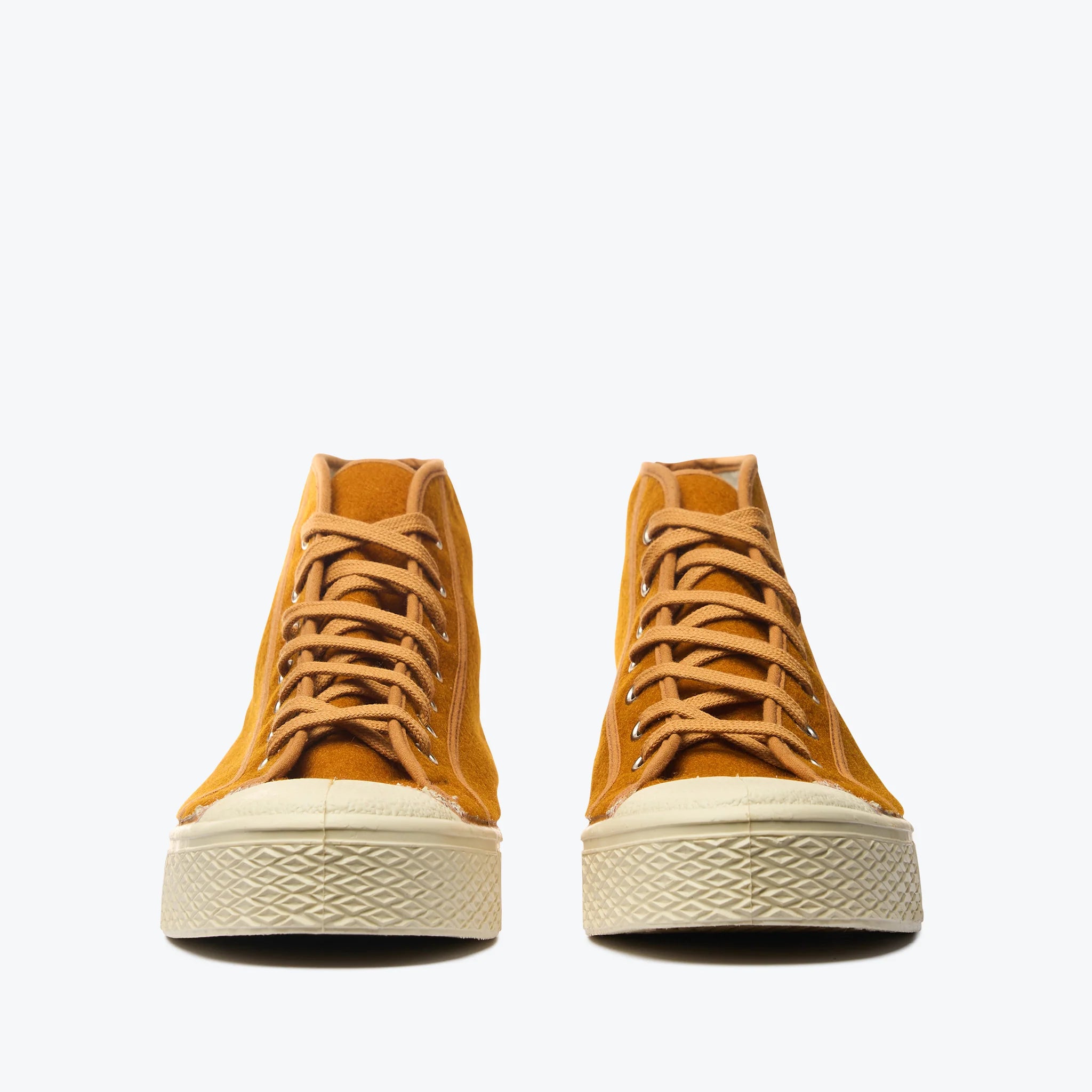 US Rubber | Military Felt High Top | Pumpkin