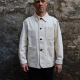 Merz b. Schwanen | JKT05 |  organic cotton broken Twill | relaxed fit | nature
