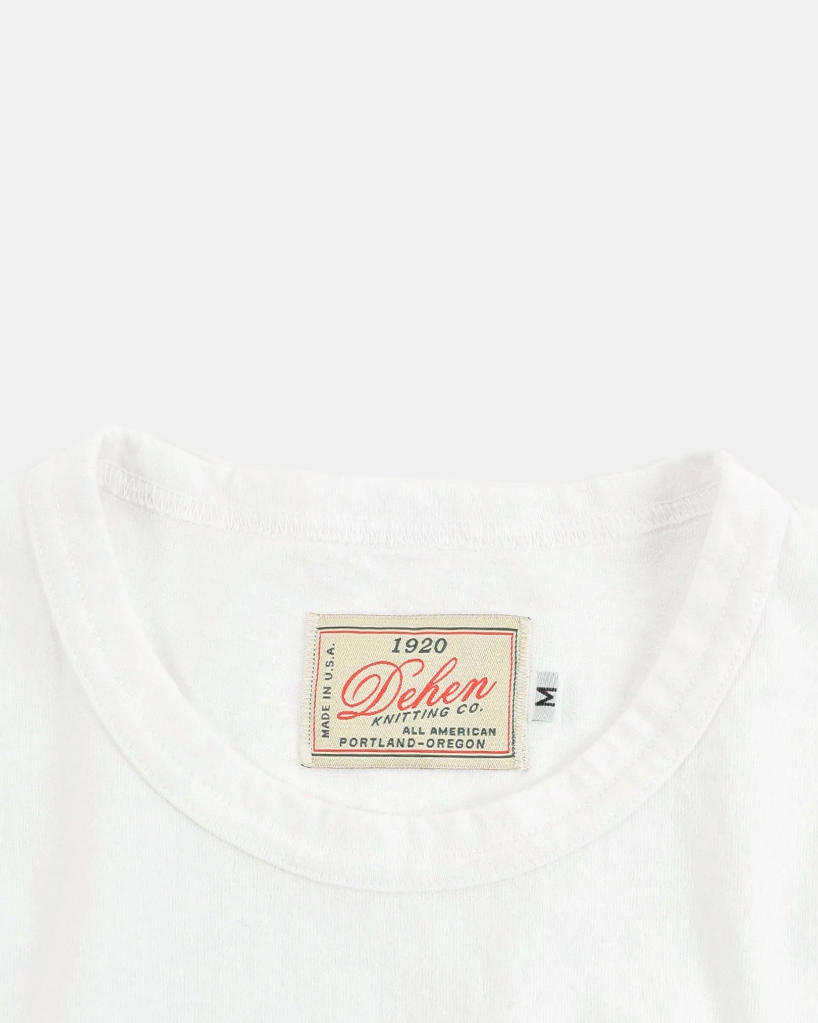 Dehen | Heavy Duty Tee | White