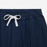 3sixteen | Drawstring Short | Navy Linen