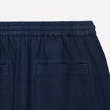 3sixteen | Drawstring Short | Navy Linen