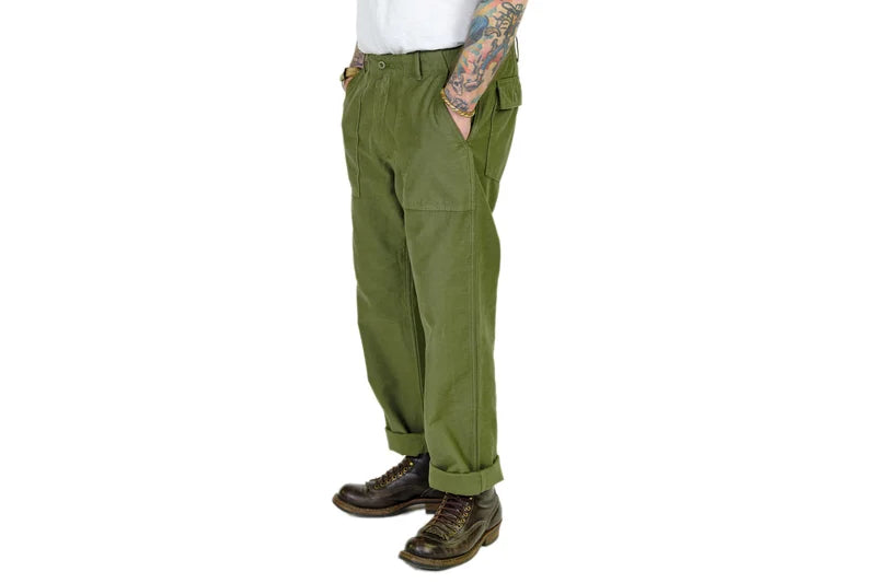 Tellason | Fatigue Pant straight | olive