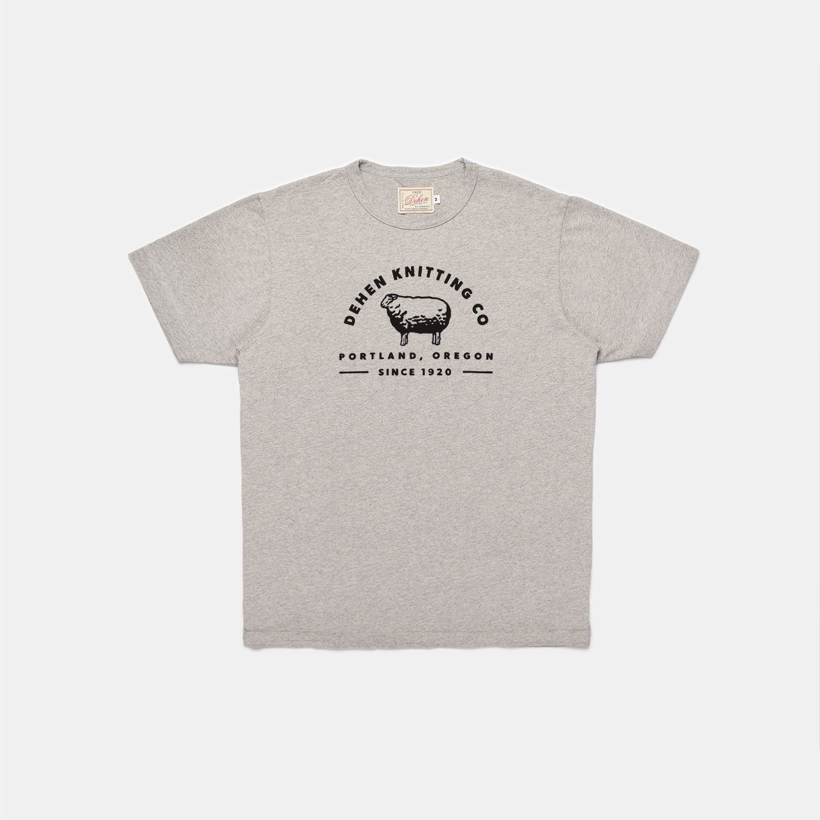 Dehen | Heavy Duty Tee | Heather | Dehen Sheep Logo