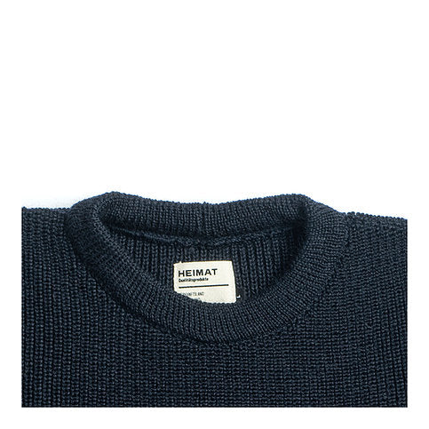 Heimat | CREW2I10 | Crew Neck Sweater | Ink