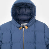 Crescent Down Works | Hooded Sweatshirt | Recycled Ripstop | Sky / Navy