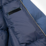 Crescent Down Works | Hooded Sweatshirt | Recycled Ripstop | Sky / Navy