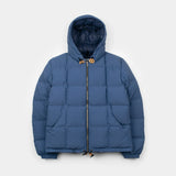 Crescent Down Works | Hooded Sweatshirt | Recycled Ripstop | Sky / Navy