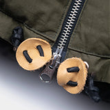 Crescent Down Works | Hodded Sweatshirt | Dry Wax Cotton | Douglas Green