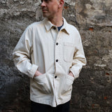 Merz b. Schwanen | JKT05 |  organic cotton broken Twill | relaxed fit | nature