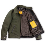 Shangrilaheritage | “Varenne”  Green Wool Jacket