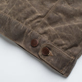 Freenote | RJ-1 | Riders jacket waxed canvas | oak