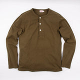 Freenote | 13 ounce henley l/s | olive drab