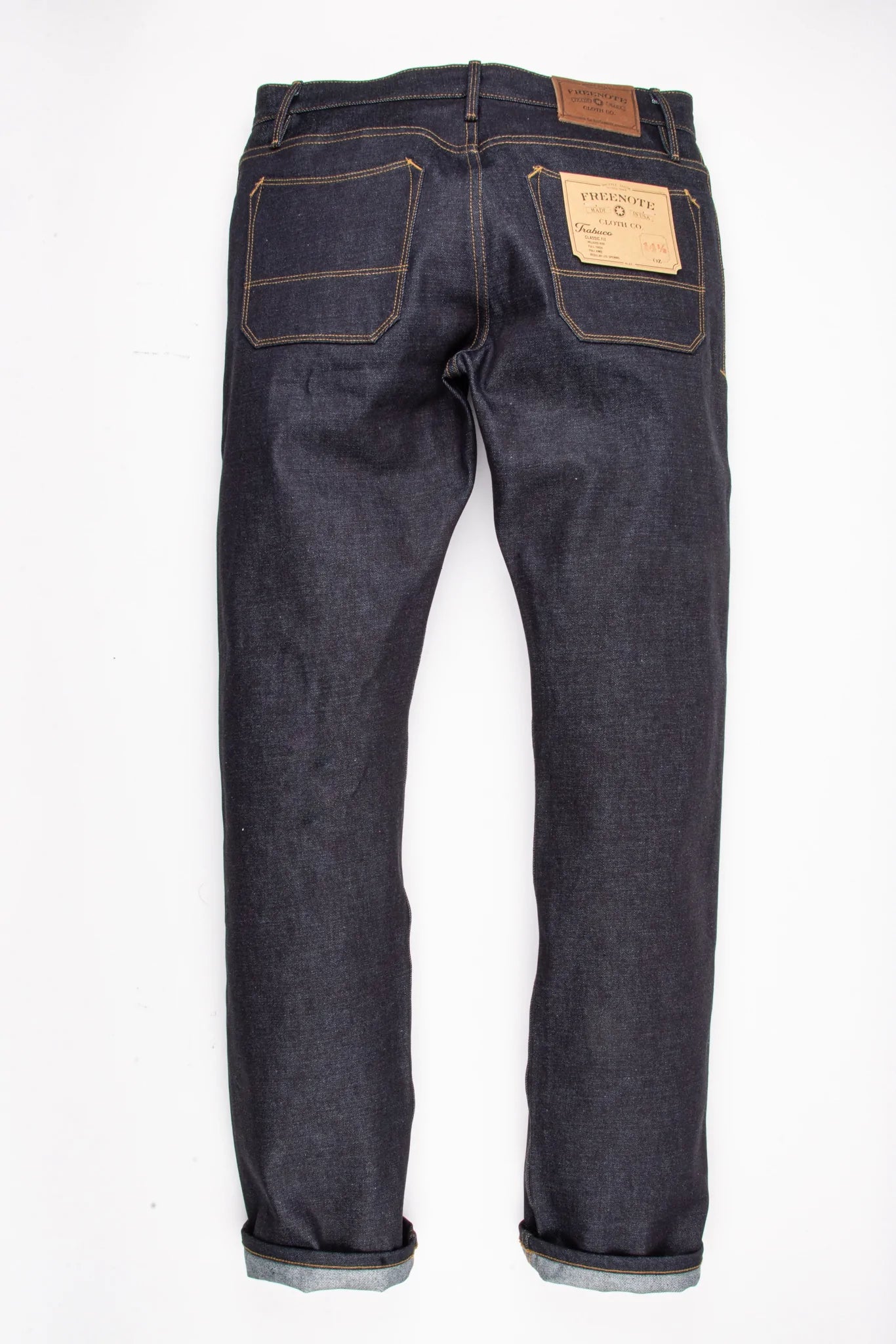 Freenote Cloth | trabuco | classic straight 14.50 ounce | kaihara denim