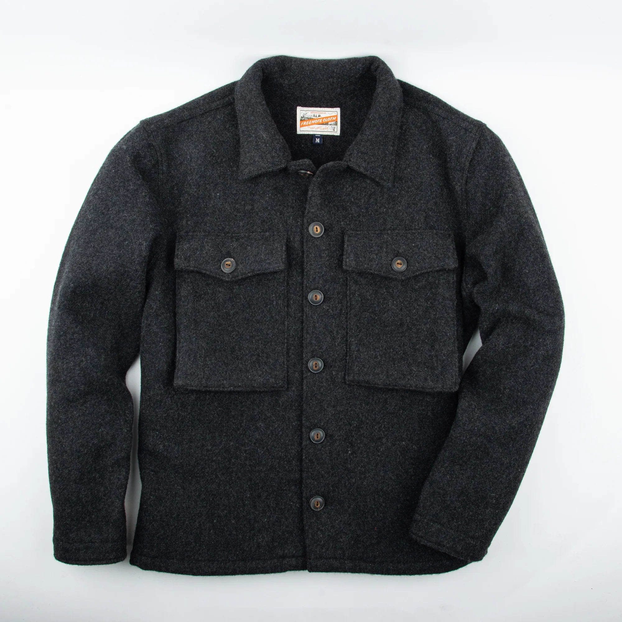 Freenote | midway wool cpo | Charcoal