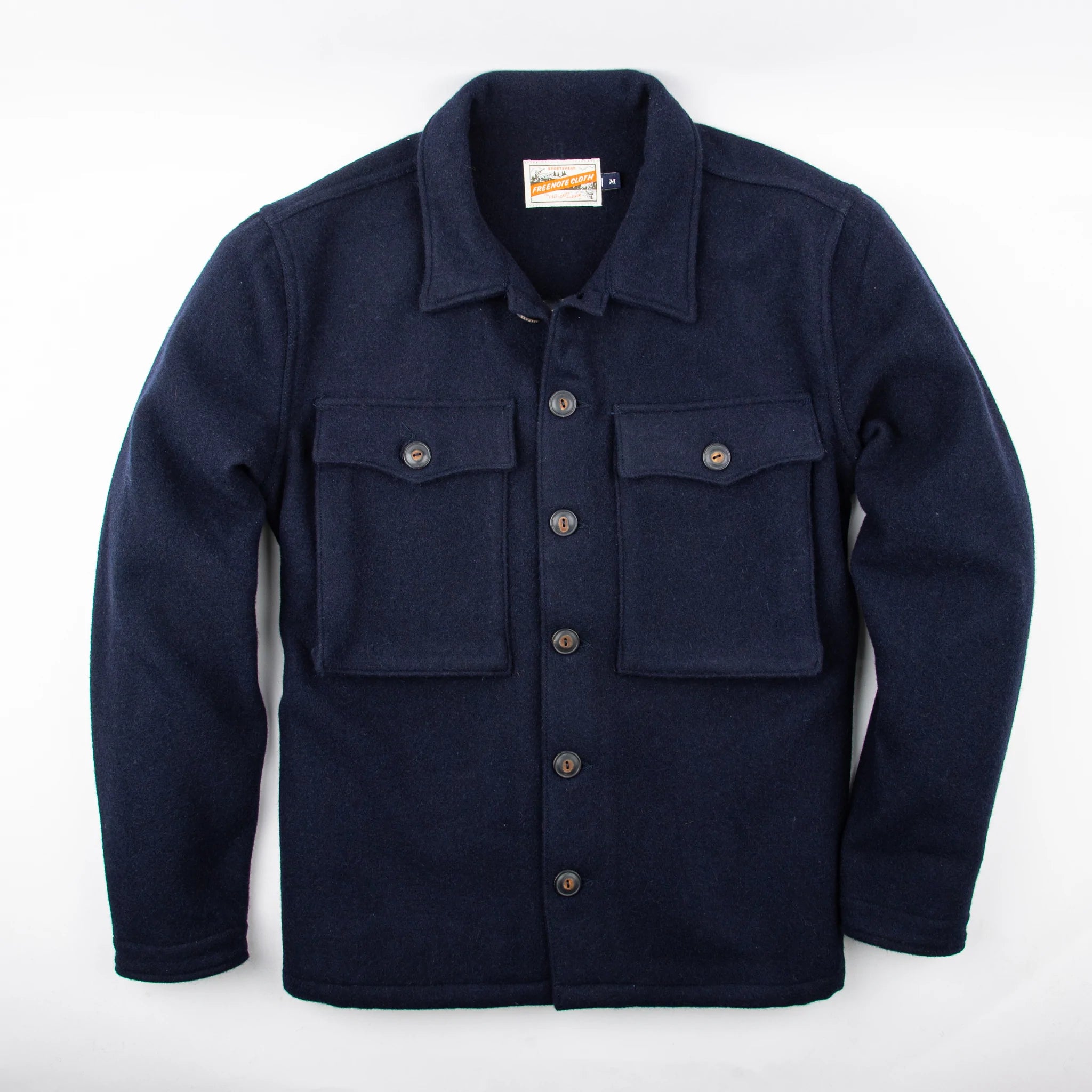 Freenote | midway wool cpo | navy