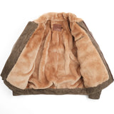 Freenote | RJ-2 waxed canvas | 20 ounce | Shearling | tobacco