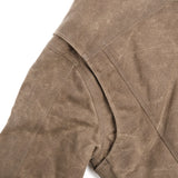 Freenote | RJ-2 waxed canvas | 20 ounce | Shearling | tobacco