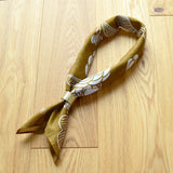 Kobahi Studio | Chrysanthemum Bandana  | Khaki “Rokoucha” | BN53KH