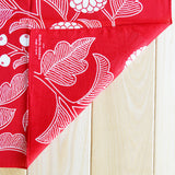 Kobahi Studio | Chrysanthemum Bandana | Red “Shinku” | BN53RD