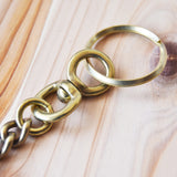 Kobashi Studio | Key chain twist rolling ring |  BR725CTR