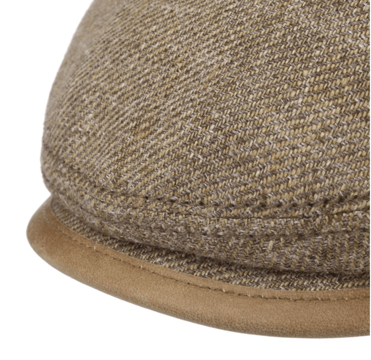 Stetson | 6213103 6 | kent merrick linen flatcap | brown