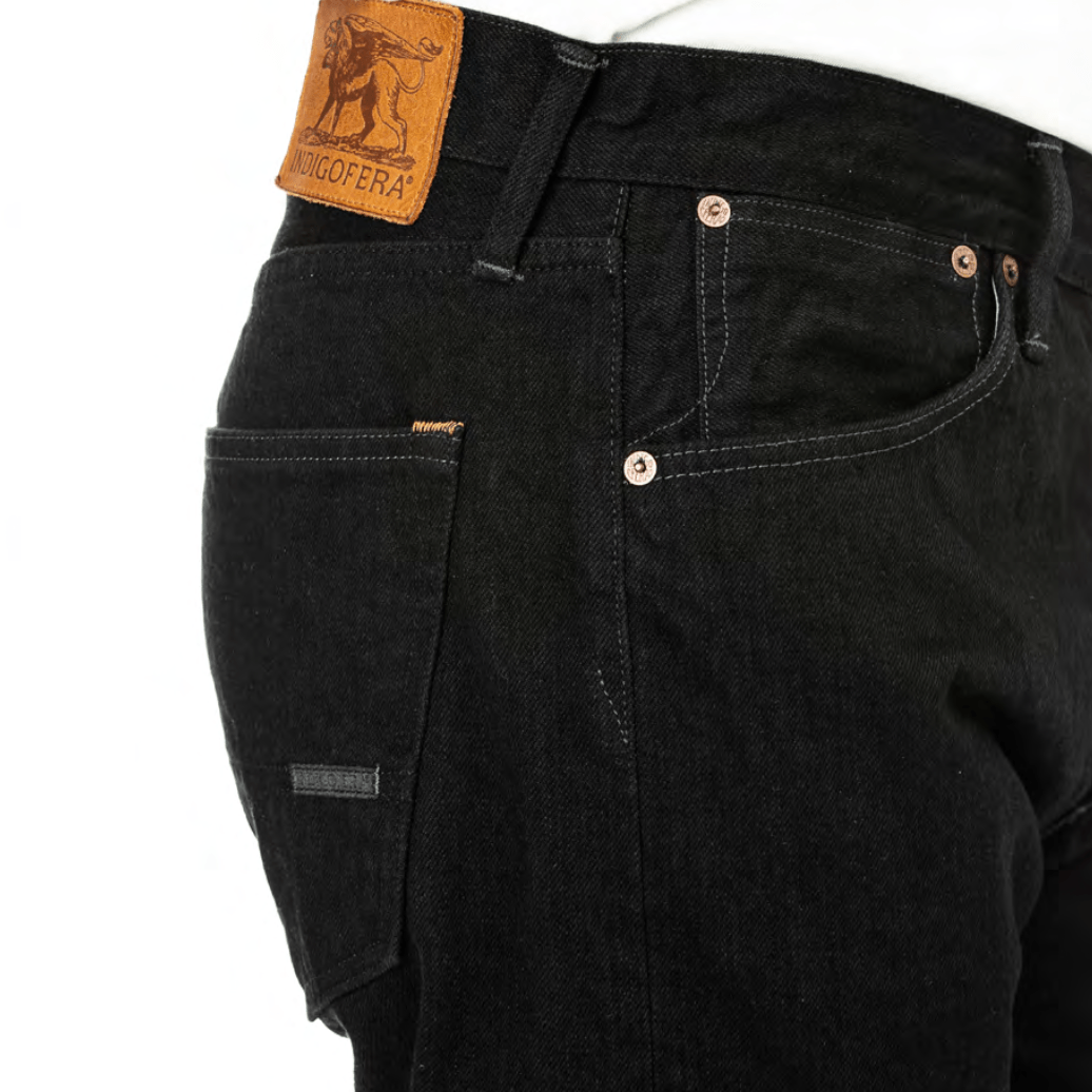 Indigofera | Kirk Jeans | 14oz Gunpowder rinsed