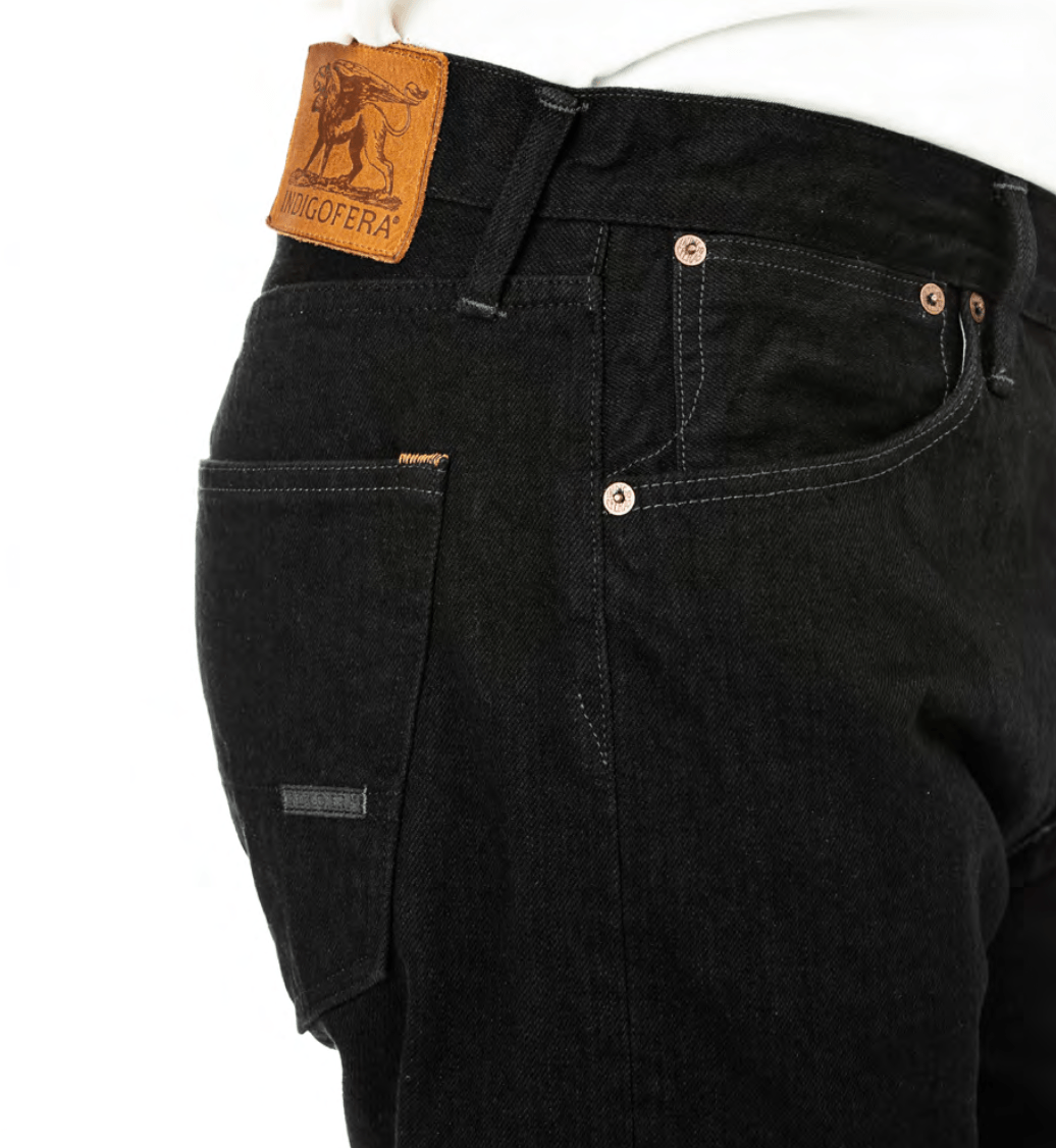 Indigofera | Kirk Jeans | 14oz Gunpowder rinsed